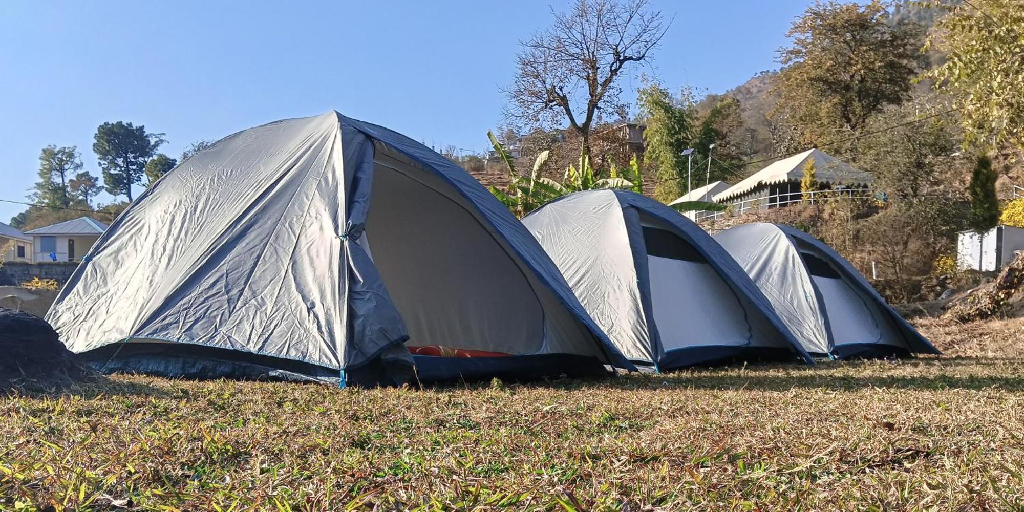 ホテル Hill Ventures Adventure Camp And Restaurant ダラムシャーラー エクステリア 写真